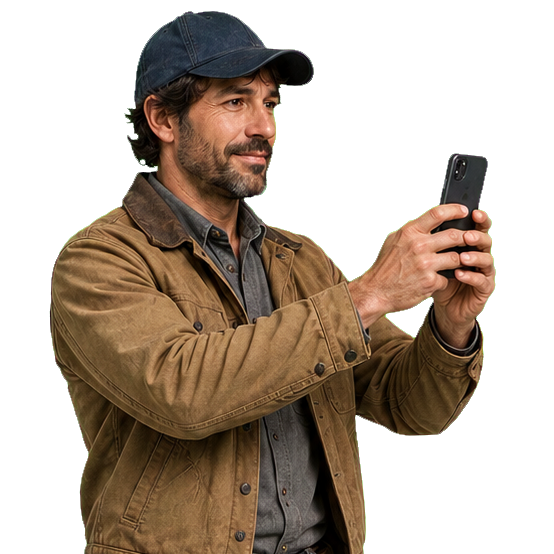Eddie Estimator using phone in the field